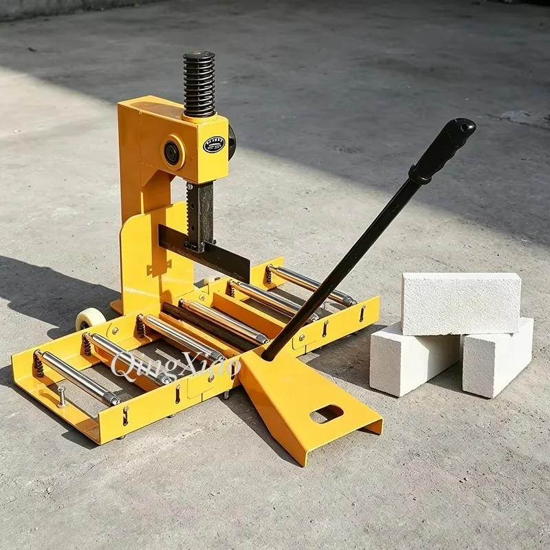 Manual Aerated Block Cutter Lightweight Brick Foam Concrete Block Cutting Chain Type Multi Angle Adjustable For Construction