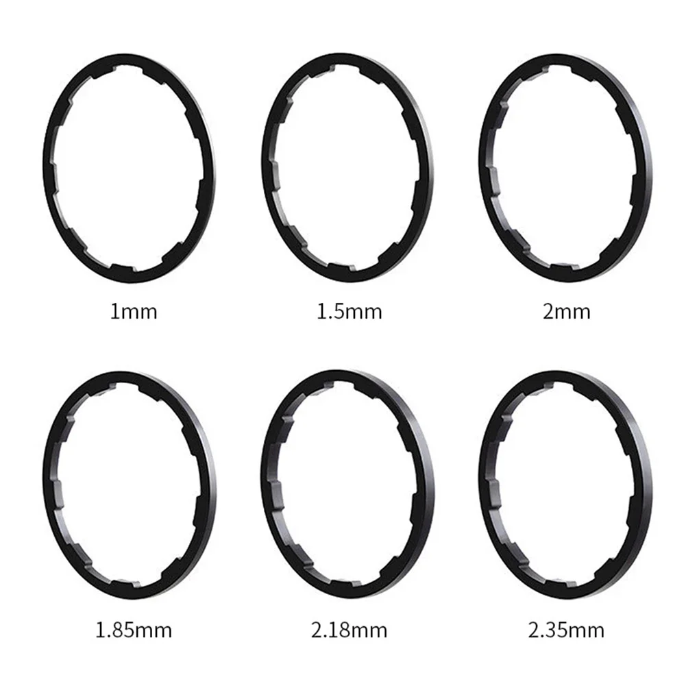 Junta de Cassette para volante de bicicleta, arandela espaciadora para Base de torre de volante de inercia de cartucho, 3 piezas, 1/1, 5/2/1, 85/2,