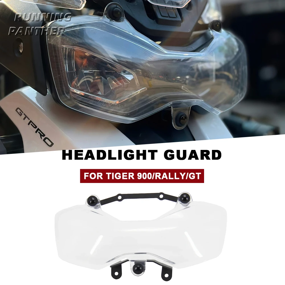 

For TIGER Tiger 900 GT Rally GT Tiger900 Protection Grill Acrylic Motorcycle Headlight Guard Protector Guard Front Lamp Cover