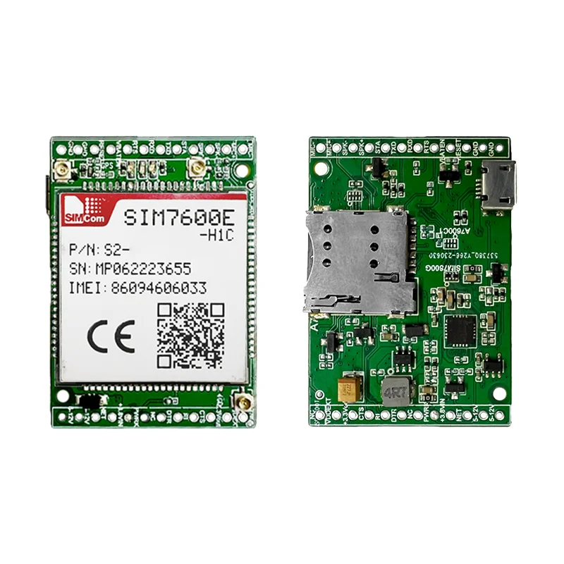 SIMcom-SIM7600E-H1C LTE CAT4 Core board breakout kit, TE-A, 1 piezas