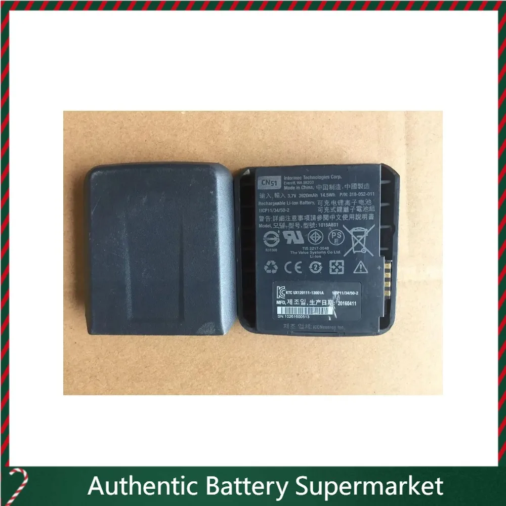 

Высококачественные батареи Intermec EdenMay CN50 CN51 AB25 318-039-001 318-039-002 литиевая батарея