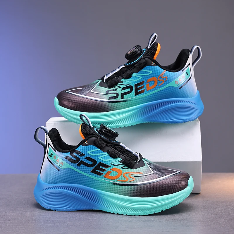 Fashion Children Shoes Boys Sneaker New Luxury Designer Kids Running Shoes School Tennis Sports Shoes for Boy 4-12 Years