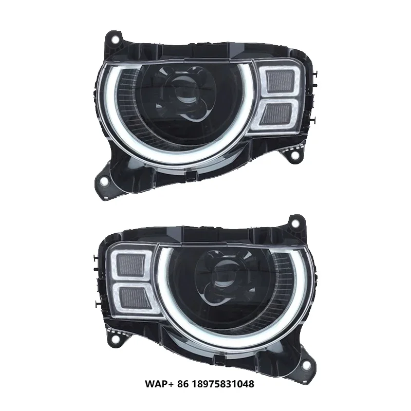 

for LandRover-Defender 110 2020 2022 LED Headlights Upgraded New LED Automotive Accessories Front Head Light Headlamps