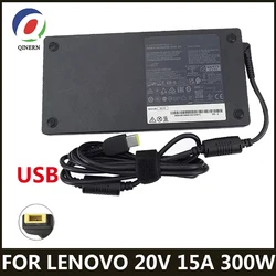 20V 15A 300W USB Laptop Adapter Charger For ThinkPad Yoga R9000P R9000K Y9000K R7000P 9000P 9000K ADL300SDC3A SA10R16956