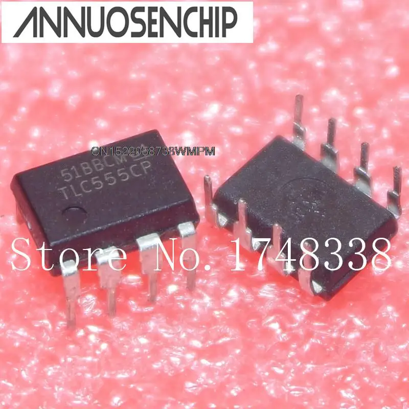 50PCS  TLC555C TLC555 DIP-8  New & original TLC555CP