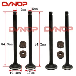 Motorcycle 4PC Nmax Intake And Exhaust Valves for Yamaha GPD150-A N MAX NVX155 Aerox 155cc 2DP-E2111-00 2DPE212100 Scooter 4T
