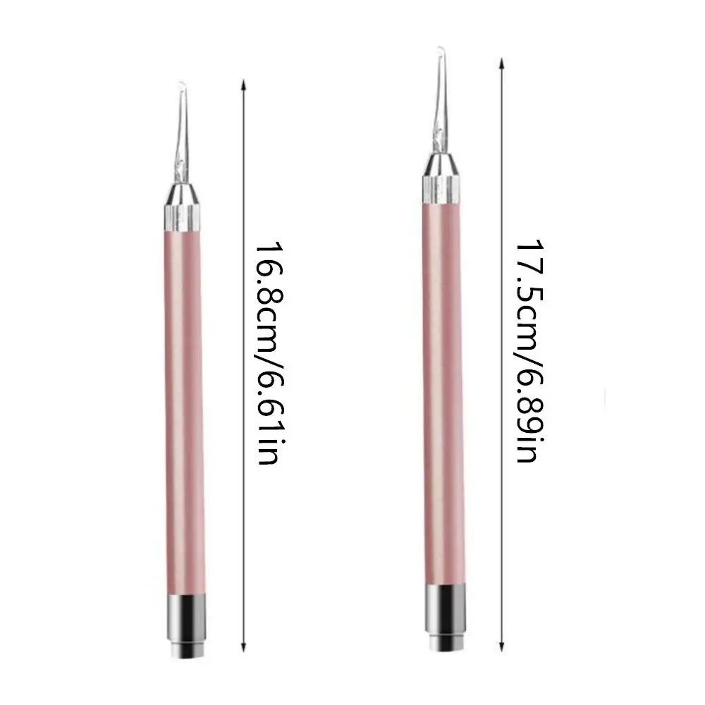 1Set Luminous Ear Cleaner Spoon LED Flash Light Visual Children Ear Wax Picker Remover Tool Device For Ear Cleaning Care