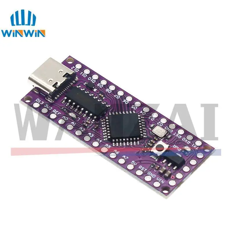 LGT8F328P-LQFP32 MiniEVB TYPE-C Sostituisci nano V3.0 con scheda di sviluppo oscillatore a cristallo