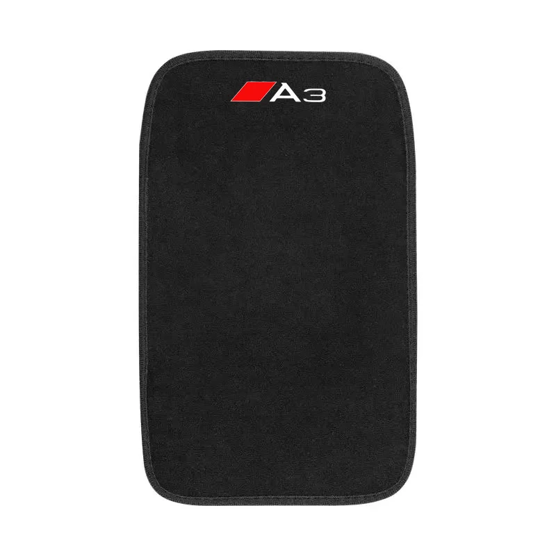 Estera de reposabrazos de cuero de gamuza, cojín de protección automático para Audi A3, A4, A5, A6, A7, Q3, Q5