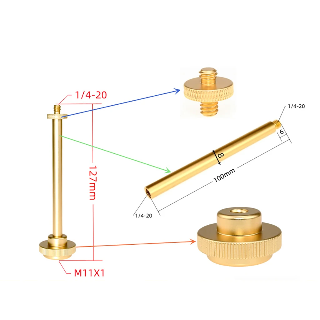 Aluminium legierung Camping Desktop Lichtst änder stabile Außen laterne Halterung Lampe Mast halterung DIY Kit mit d40mm/d70mm Sockel – Detail 14