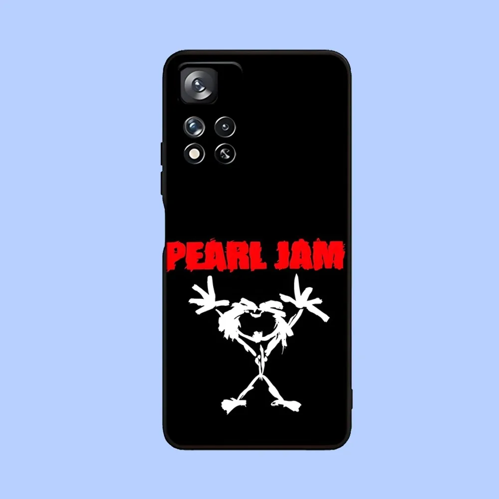 Pearl Jam R-Rock Band  Phone Case For Samsung Galaxy A13,A21s,A22,A31,A32,A52,A53,A71,A80,A91 Soft Black Cover