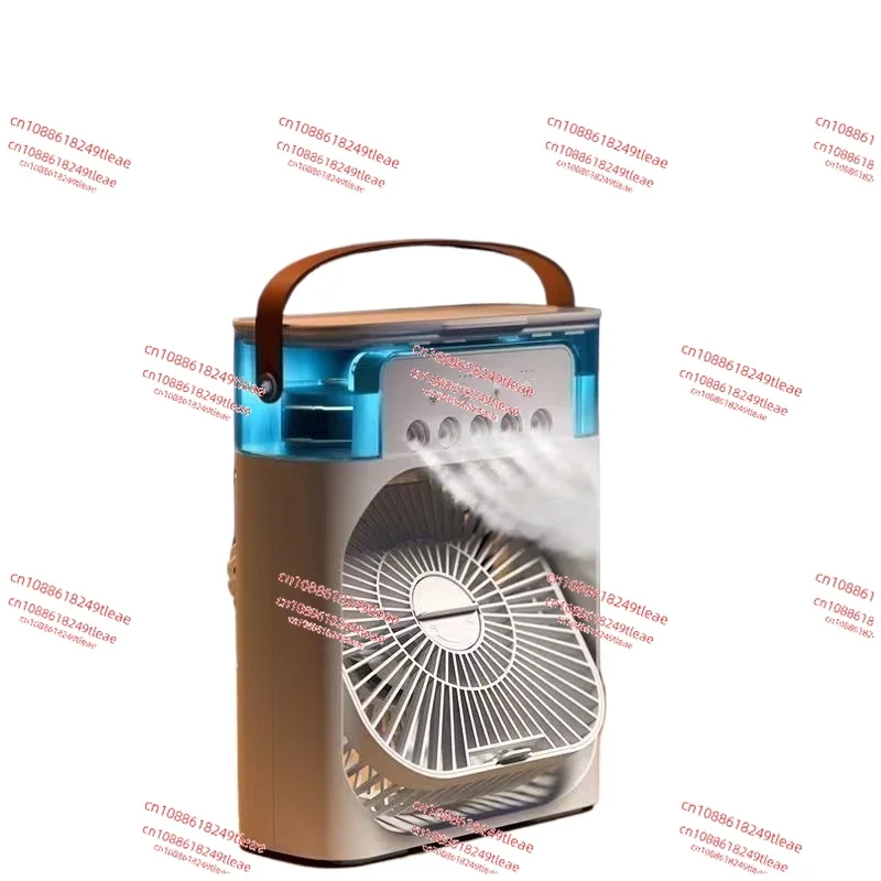

Five-hole spray humidification refrigeration small fan summer air conditioning fan student dormitory office