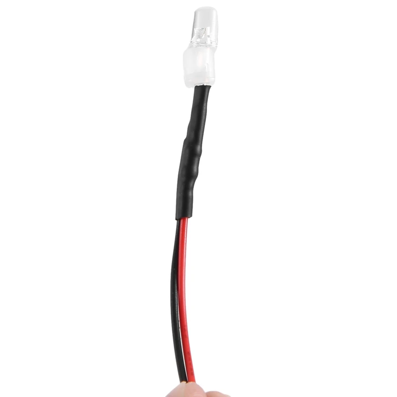 5PCS 4LED 5Mm Fari RC Parti Accessori Luci a LED per modello 1/10 Drift Car Vehicle, blu e verde