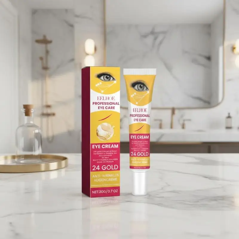Anti Wrinkle Eye Cream Against Puffiness Remove Eye Bags Dark Circles Anti-Aging Eye Firming Tightening Cream