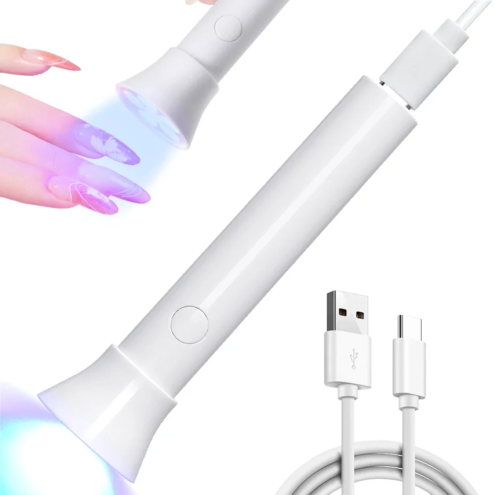 يده LED مصباح لتجفيف الأظافر مصباح قابلة للشحن مصباح مانيكير صغير مجفف الأظافر ل هلام الأظافر قابلية مسمار الفن