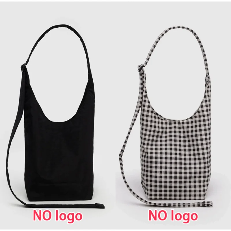 

Korean Small Sling Tote Bag Eco-friendly Renewable Nylon Shoulder Bag, Lightweight Crossbody Purse For Daily Essentials Handbag