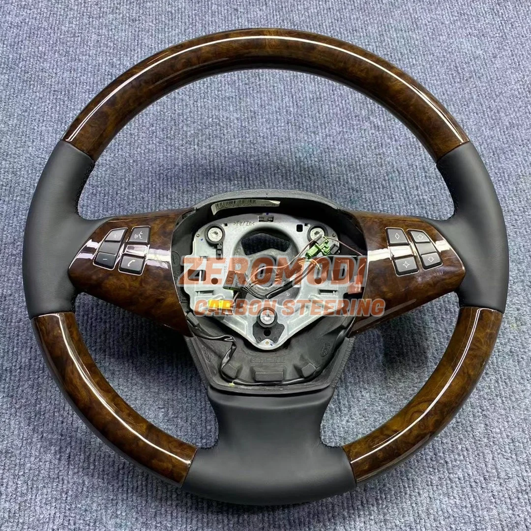 

Деревянный руль-заменитель для BMW X5 35i E70 2004-2013, автомобильный аксессуар