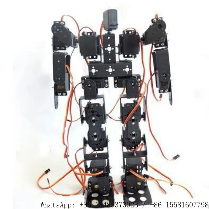 17 Degree of Freedom Humanoid Robot Bracket Kit DIY Fighting Programmable Robot Servo Mount Fixed Frame Accessories