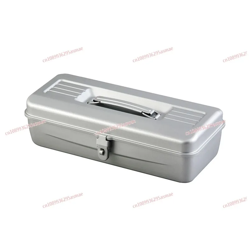High Quality Single Open Handheld Metal Hardware Tool Box Portable Storage Case for Auto Repair Tools