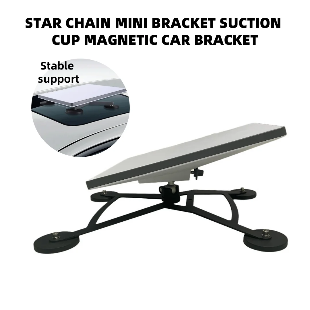 

Suitable for Starlink Mini Suction Cup Magnetic Car Mount, 4 Magnetic Bases, And Accessories For Window And Roof Installation.