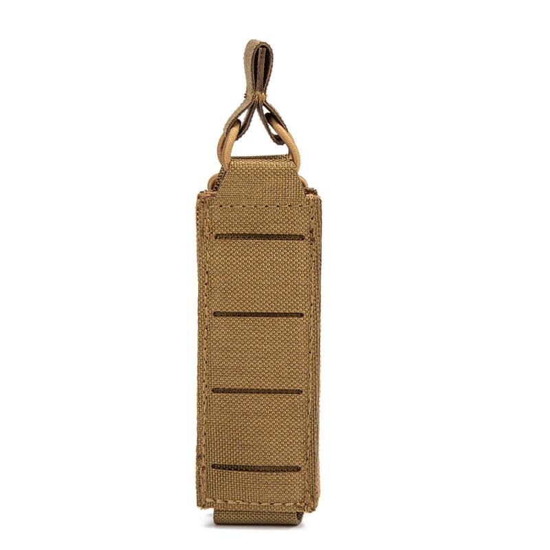 Nylon 9mm Magazine Pouch 1000D Laser Cut LightWeight Single Molle Tactical Edc Pouches Backpack Vest Hunting Accessories view 2