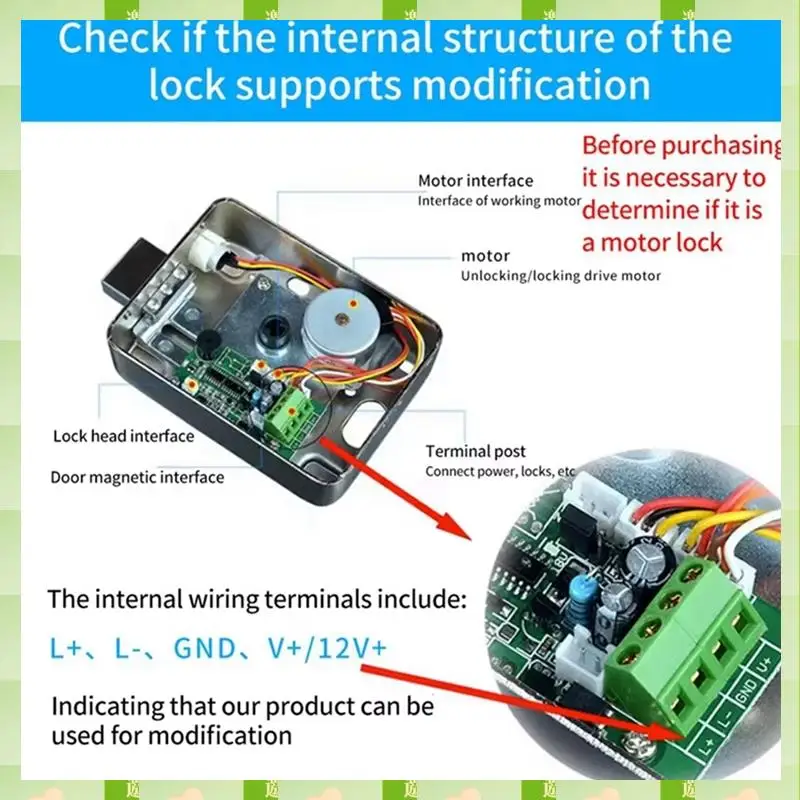 2025 Electronic Lock Module Remote Smart Access Control Lock Motherboard Bluetooth Connection Mobile Phone APP,Electronic Lock M