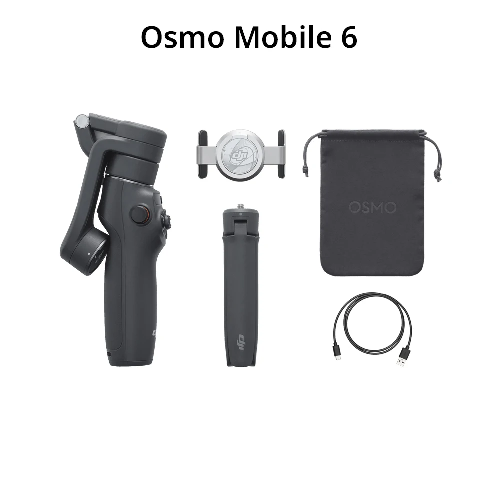 قضيب تمديد مدمج DJI Osmo Mobile 6 ActiveTrack 5.0، إطلاق سريع OM 6، محمول باليد، علامة تجارية أصلية جديدة في المخزون