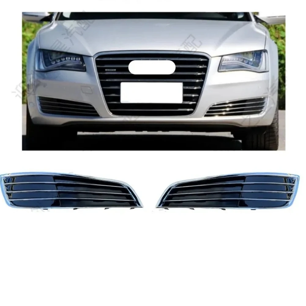 

Front bumper grille fog lamp cover For Audi A8 D4 2011-2014