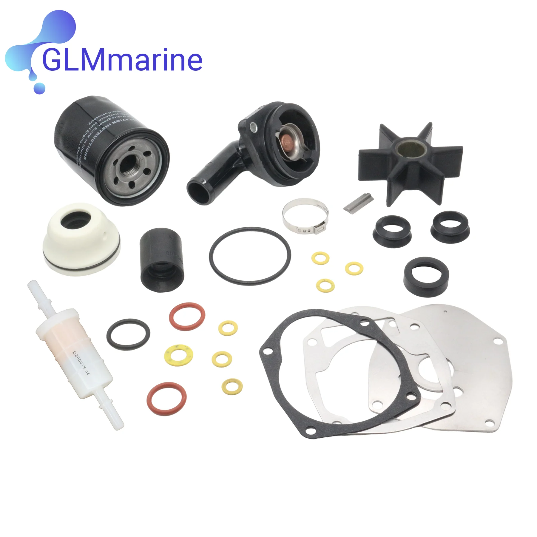 

8M0097855 Maintenance Kit for Mercury 75‑115 HP 4-Str Outboard 47-8M0100527 879885Q 8M0100526