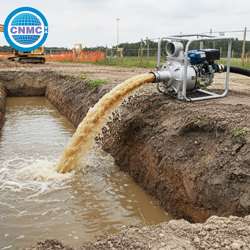3 Inch CN-30 Gas Water Pump Self Priming Water Transfer Pump 60m³/h Large Flow Farm Irrigation Pool Draining Flood Control