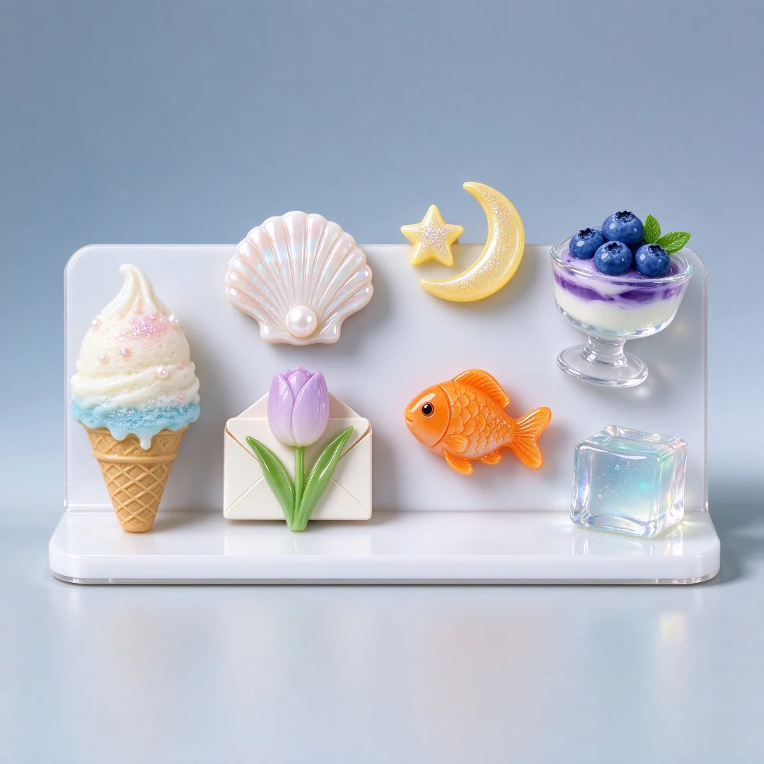 Custom Resin Fridge Magnets Custom Shape Art Decorative Design Epoxy Resin 3D Fridge Magnets For Home Decor Souvenirs Magnetic