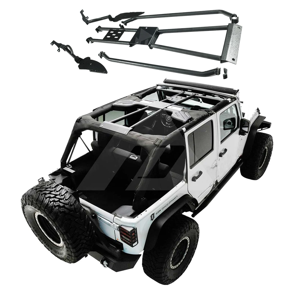 

Roll Cage For Vehicles For Jeep For Wrangler JK 2007-2017 Accessories Roll Cage Prevent Rolling Steel J385 LantSun