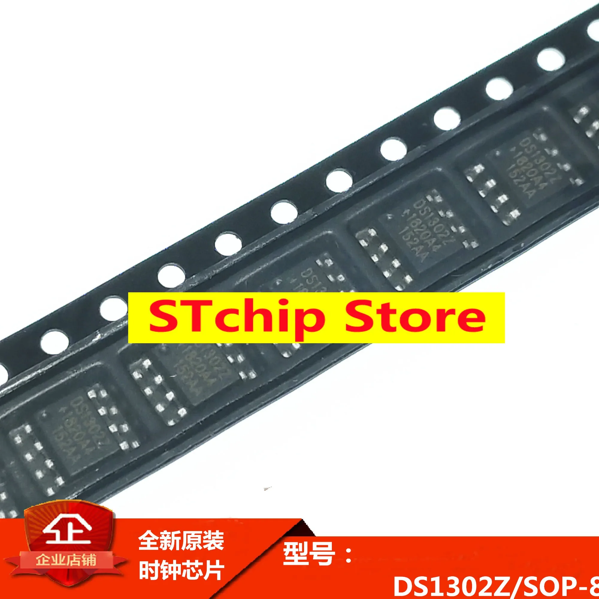 5pcs SOP8 New original DS1302 DS1302Z DS1302ZN SMD SOP-8 real-time clock chip IC