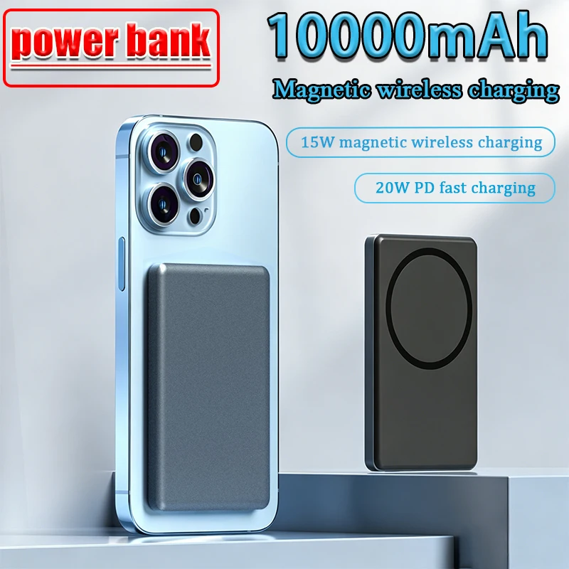5000mAh power bank magnetic wireless + Type-C fast charging for Magsafe for iPhone17 16 15 14