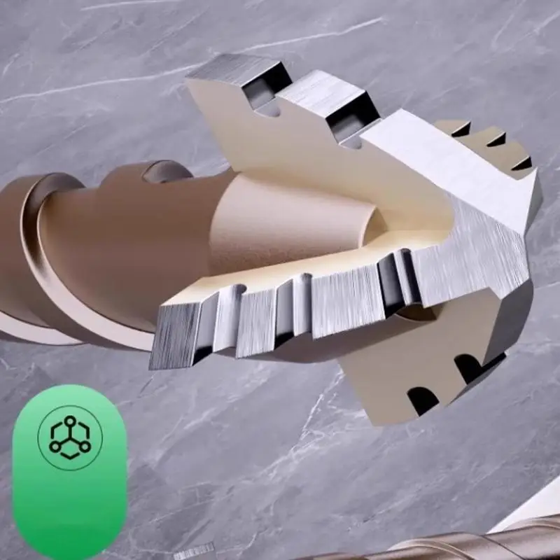 

R9UF 4Pcs Shank Eccentric Drill Bits for Fast and Accurate Hole Drilling