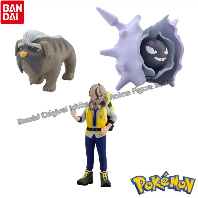 In Stock Bandai Model Doll Brand New Boxed Pokemon Arven Mabosstiff Cloyster Anime Characters Original Garage Kit Action Figure