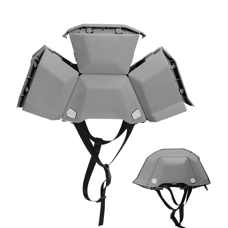 LOEBUCK Foldable Multi-function Protective Work Helmet, Portable Safe Haven