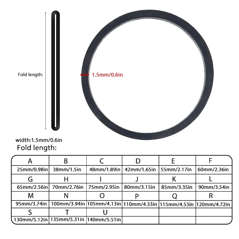 ターンテーブルベルトゴム製フラットドライブベルトレコードプレーヤーウォークマン DVD リピータードロップシップ用