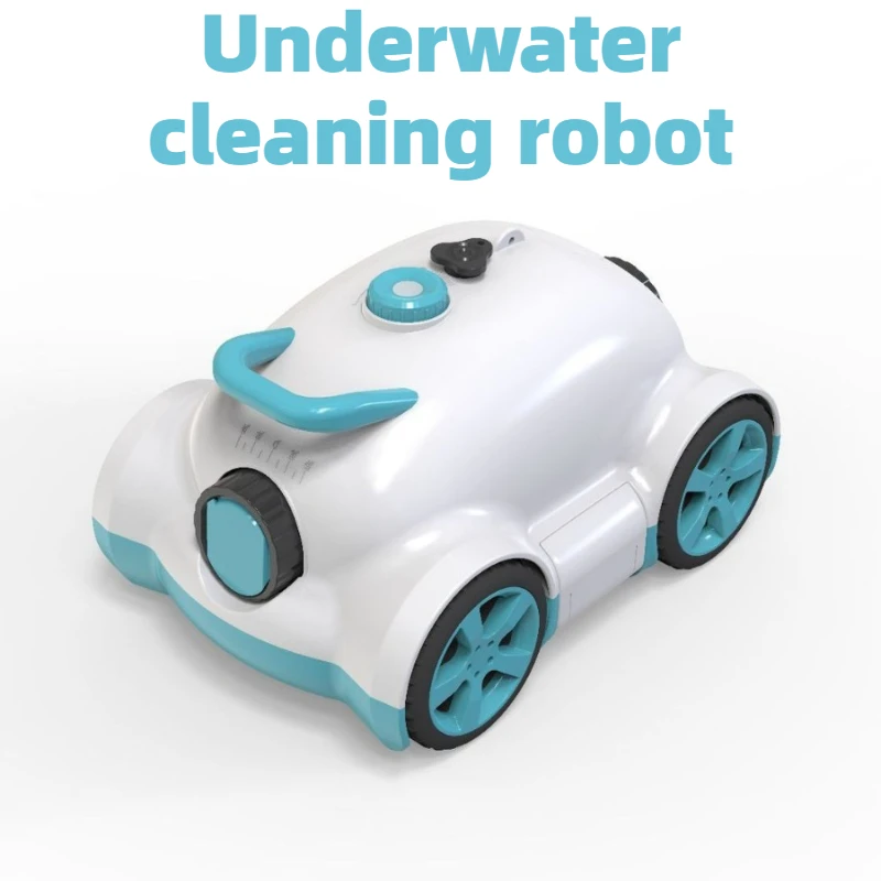 Cordless wireless intelligent automatic swimming pool sewage suction machine cleaning robot villa cleaner underwater robot