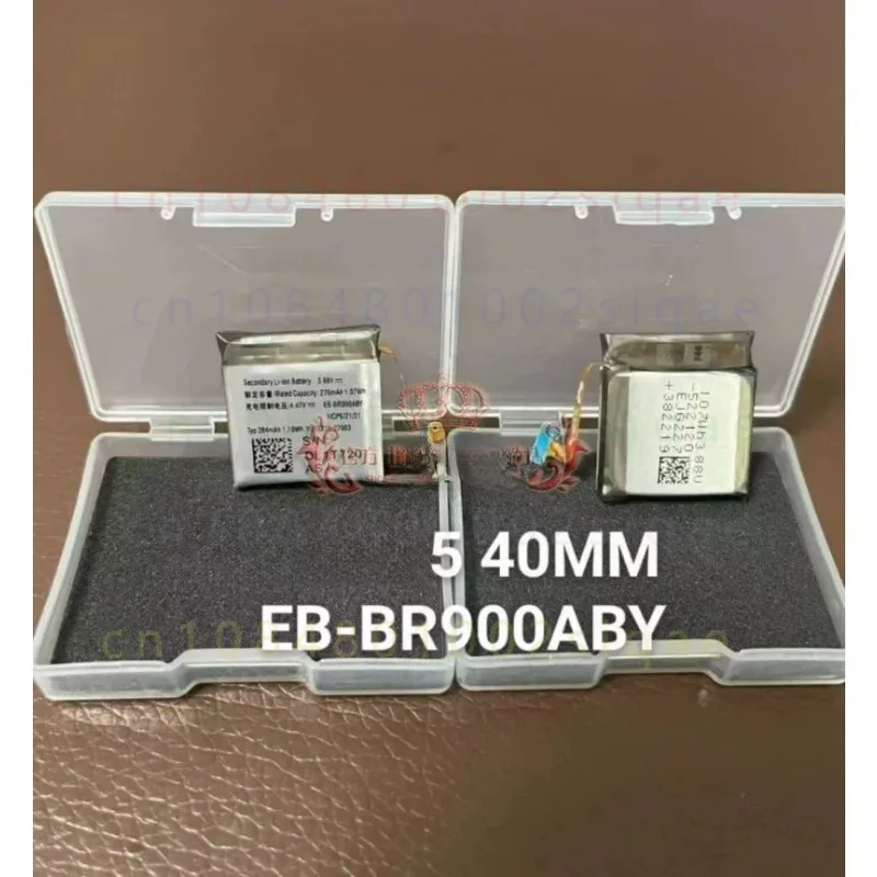 1PCS FOR Samsung Watch 5 40mm BT Version Watch Battery EB-BR900ABY SM-R900 SM-R905 Exact Fit Replacement Spare Battery