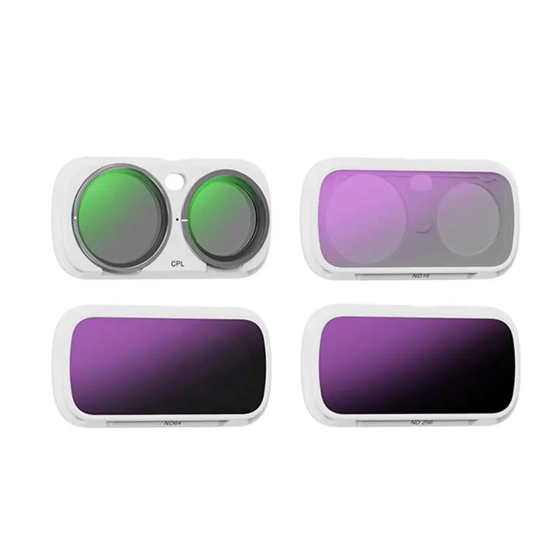 ABUO-CPL+ND Filter Set For Luna Ultra Gimbal Camera Magnetic Quick-Release Filter CPL Polarizer ND16 ND64 ND256