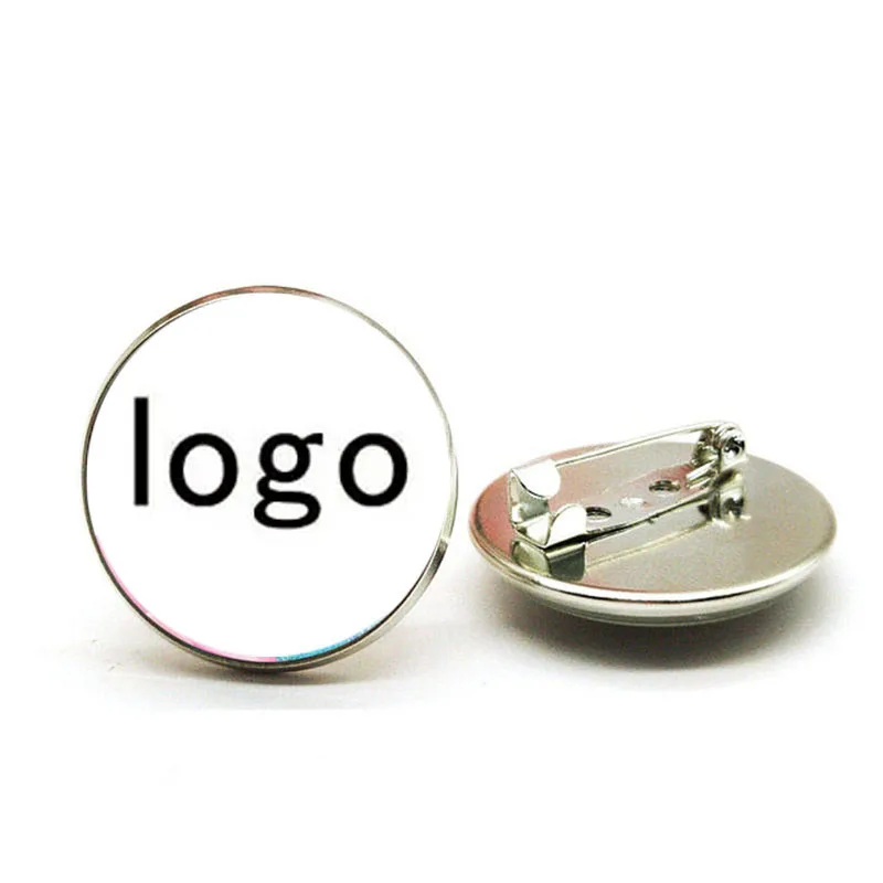Personalized Logo Brooch Customization, Black And White Photos, Color Photos, Private Customization