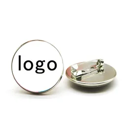 Personalized Logo Brooch Customization, Black And White Photos, Color Photos, Private Customization