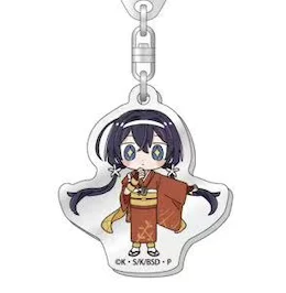 Game Nakajima Atsushi Dazai Osamu Ryunosuke Akutagawa Nakahara Chuya Izumi Kyouka Acrylic Keychain Doll Anime Keyring for Gift