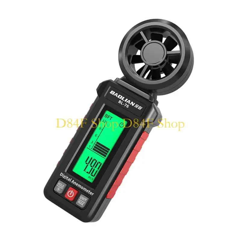 D84F Multifunction Anemometer With Button Data Recording And 0.5s Sampling Speed