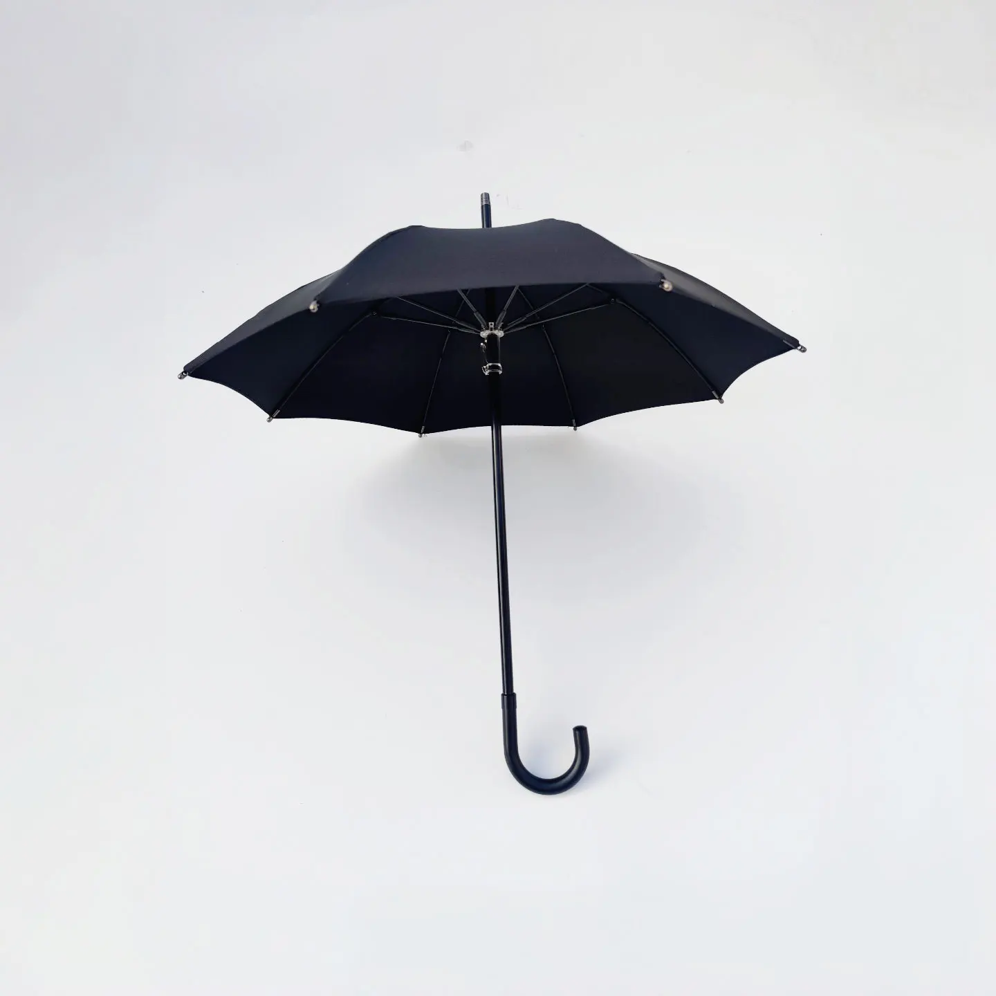 Seasonal Special 75cm Uncle BJD Mini Umbrella Black Curved Handle Figure Display Diorama Photography Props Not for Human Use