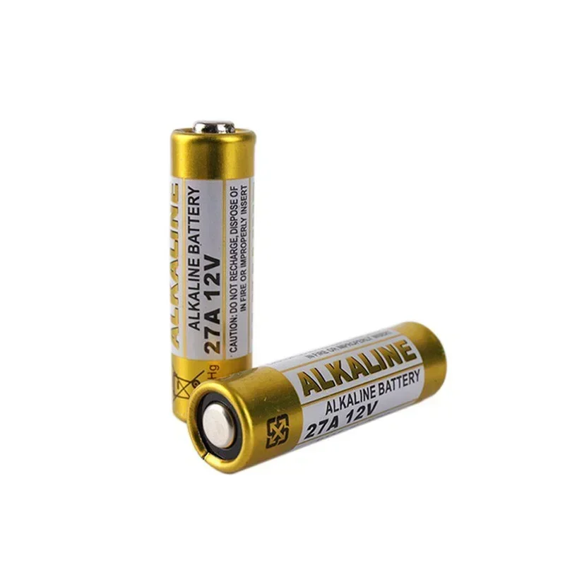 10 Pieces of 27A/12V Alkaline Disposable Batteries Suitable for Garage Rolling Door Remote Control Chandelier Universal Battery