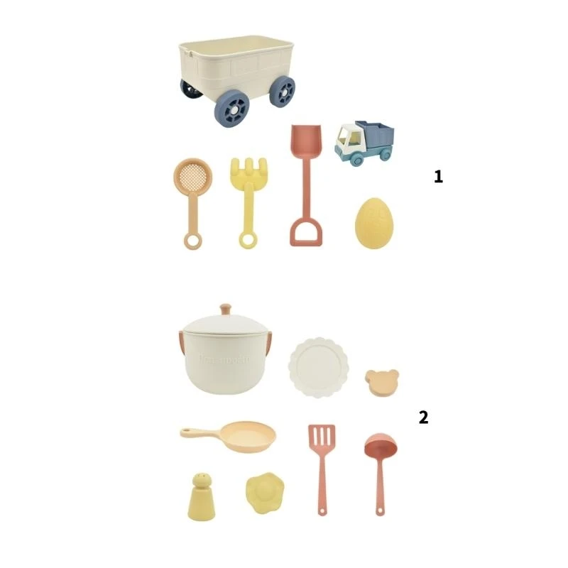 6/8 قطع الرمال والمياه يلعبون بلعب زاهية لالتقاط الانتباه وإلهام اللعب #5