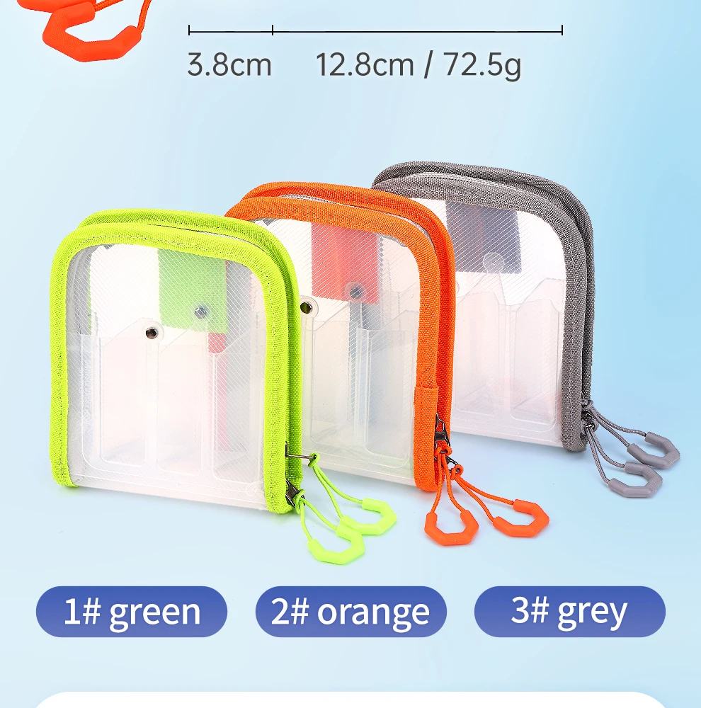 WEIHE 1PC Locken Angeln Getriebe Lagerung Tasche Sechs Grid Holz Garnelen Paket Locken Köder Tasche Angeln Zubehör Organizer – Detail 5