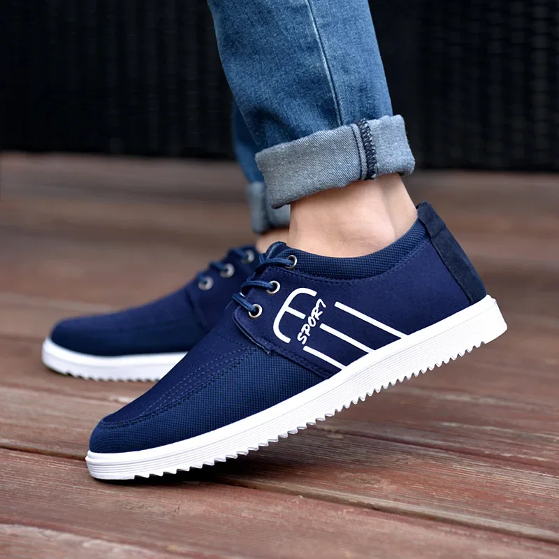 Fashion Men\'s Canvas Shoes Light Casual Sports Men Shoes Mesh Breathable Vulcanized Shoes for Men Soft Sole Men Sneakers 2024New